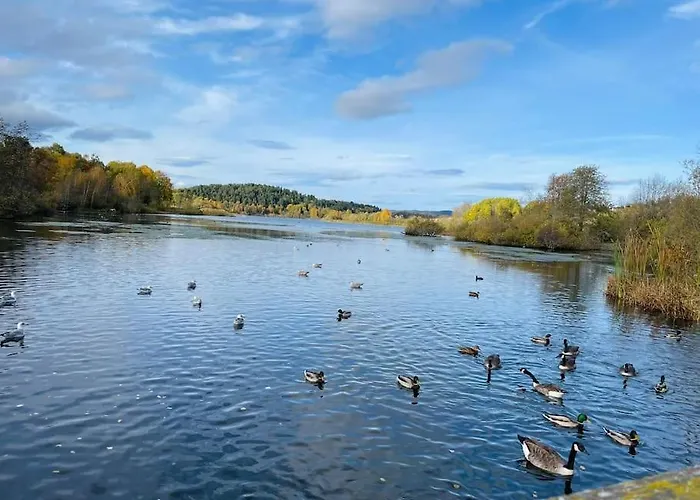 Appartement Koselig Pa Ostensjo Med Stor Uteplass
